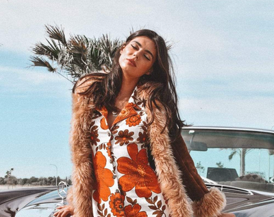 Freshly picked '70s-inspired florals just landed.